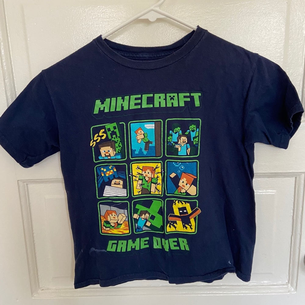 Boys Minecraft shirt